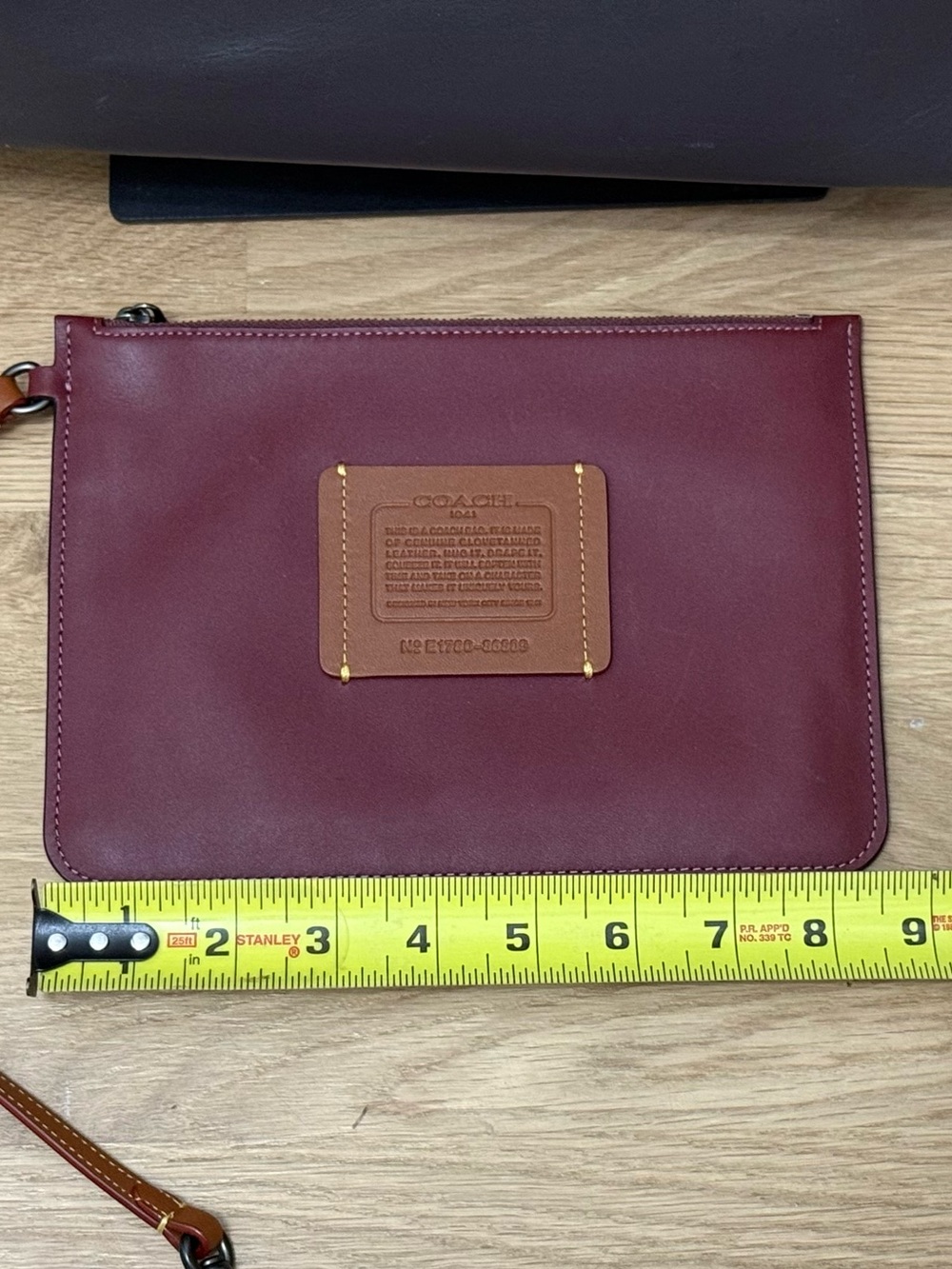 Coach 1941 Rogue Link Glovetanned Leather Tote Bag Brown Chocolate Bag - Picture 7 of 15